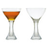 Set of 2 Manhattan Cocktail Glasses
