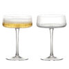 Set of 2 Empire Champagne Saucers